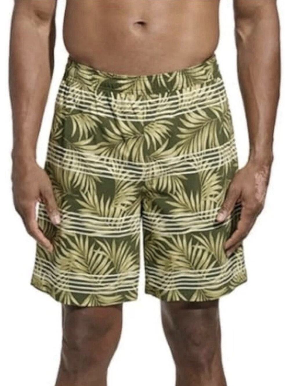 NEW Kirkland Signature Men’s Stretch Swim Short w/ Liner Size XL